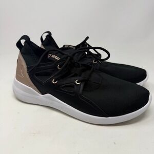 Reebok Sneakers Womens 7.5 Guresu 2.0 Black Rose Gold CN6679 EUC